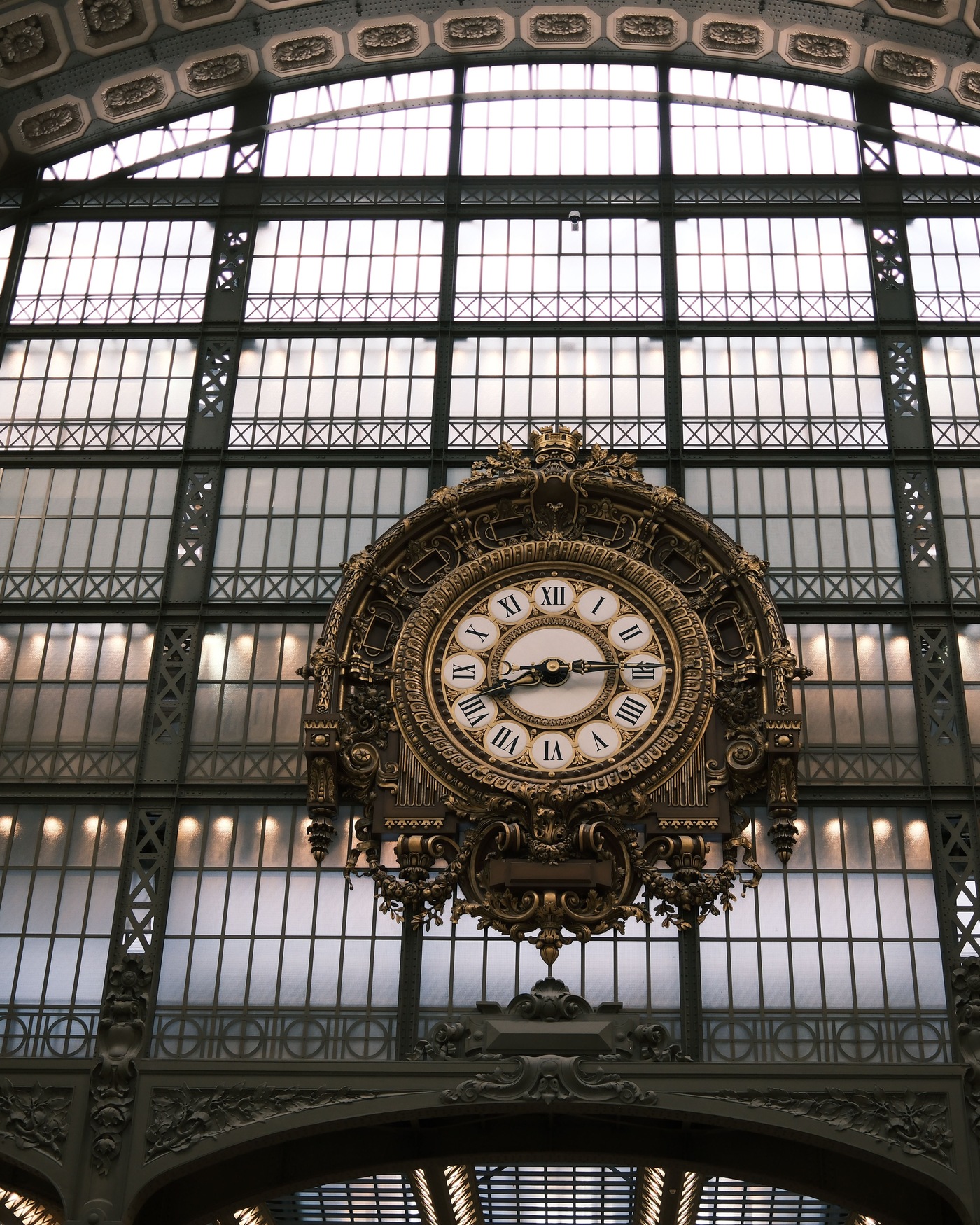 The great clock in the Musée d’Orsay.